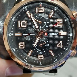 Curren Mens Water Resistant Watch